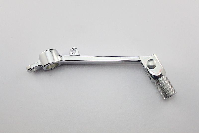 Chrome folding brake pedal lever for honda cbr 600 f4 / f4i 2003 204 2005 2006