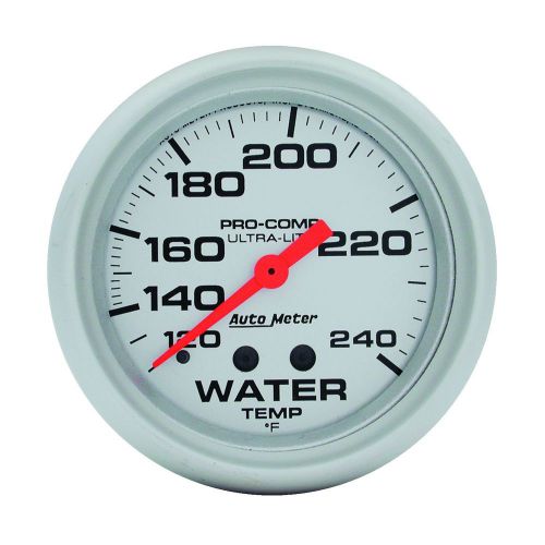 Auto meter 4432 ultra-lite; mechanical water temperature gauge