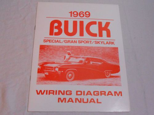 1969 buick special/gran sport/skylark wiring diagram  manual