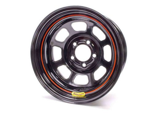 Bassett dot street legal 15x7 in 5x4.75 black wheel p/n 57rc2