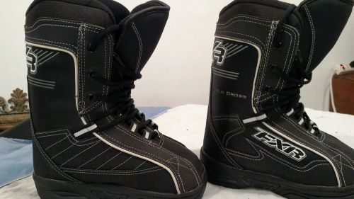 Fxr cold cross snowmobile or snowboard winter boot