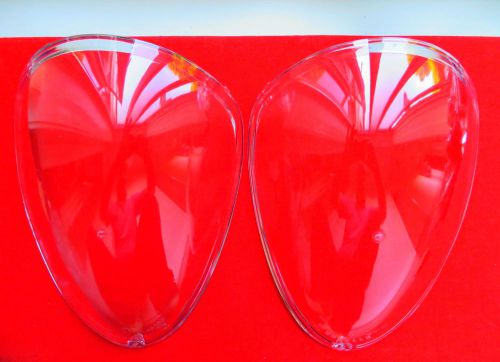 Carello headlight covers plexiglass perspex alfa romeo 105 duetto spider new!