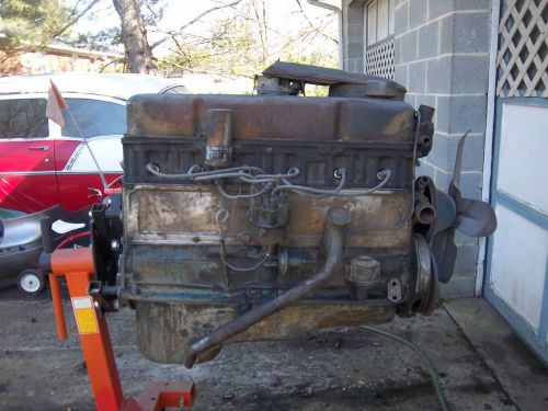 Buy 1957 CHEVY 235 6 CYL ENGINE MOTOR complete in Shelby, North ...