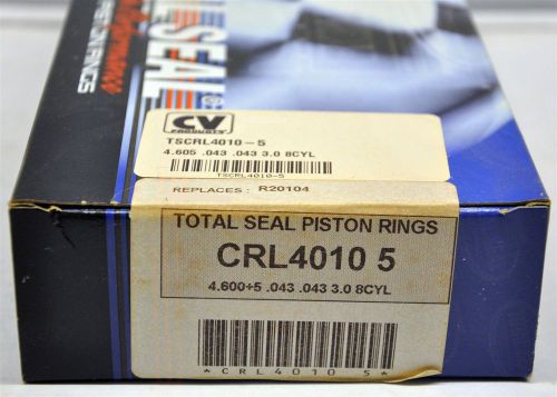 Total seal crl4010-5  ring set 4.605 .043 .043 3.0mm low oil tension 9lb +/-