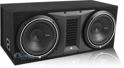 Rockford fosgate punch p2 p2-2x10 dual 10&#034; loaded subwoofer/sub box enclosure