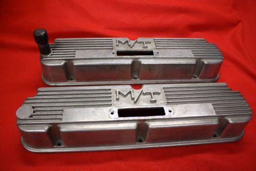 Mickey thompson m/t small block ford valve covers finned aluminum