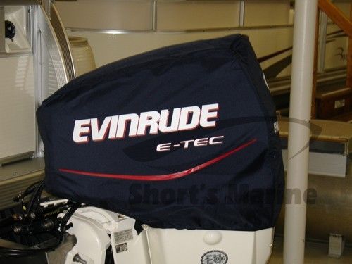 Brp evinrude johnson engine cover 115hp v4 e-tec upper cloth blue cover