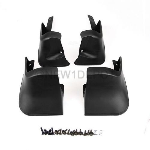 Rubber mud flaps splash fender mudguard black for toyota corolla sedan 14-15 nd