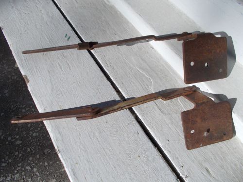 2 original 1937 1938 1939 willys sedan trunk hinges rat hot rod gasser deck lid