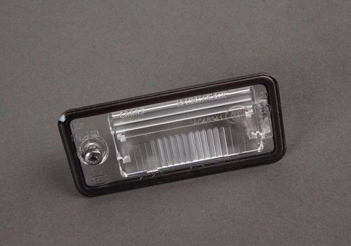 New oem license plate light lens lh audi a3 a4 b6 b7 a5 a6 c6 a8 d3 q7 rs4 2001-