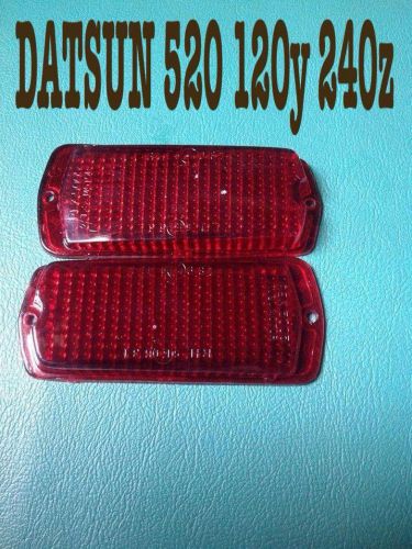 Datsun 510 240z 260z 280z 120y b210 1200 side marker light lamps lens red