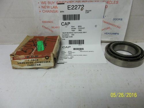 Nos corvette delco hyatt rear differential carrier bearings 56 57 58 59 61 62