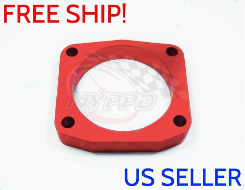 Nyppd red throttle body spacer acura zdx|tl sh-awd 3.7 2009 2010 2011 2012 13 14