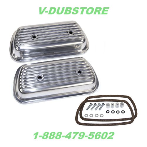 Empi 9152 vw bug bolt-on aluminum valve cover set bug sandrail ghia bus buggy t1