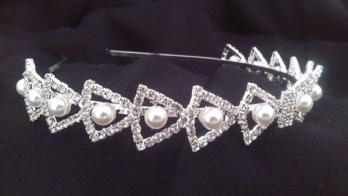 Hair accessories  crystal  and pearl