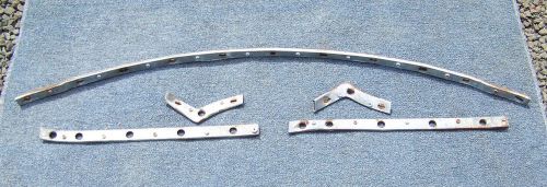 1969 chrysler newport convertible top rear tacking rail tack mounting strips