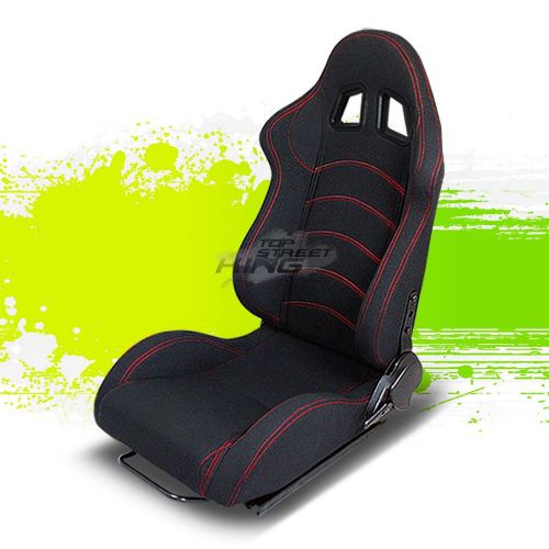 Type-f1 fully reclinable jdm sports racing seats+adjustable slider driver side