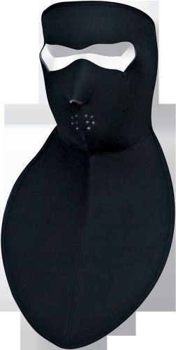 Zan headgear wnfm114n full face neoprene mask with neck shield osfm black