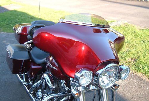 3&#034; smoke tint  for 2014 harley davidson windshield  / touring /  flhx   / flh a