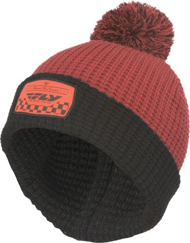 Fly racing 351-0532 drift beanie (burgandy/black)