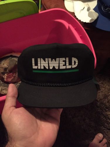 Linweld snapback vintage hat very nice used