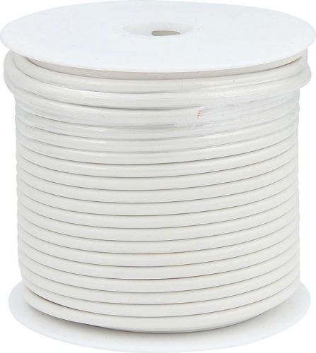 Allstar performance 10 gauge wire 75 ft roll white p/n 76577