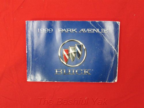 1999 buick park avenue owners manual