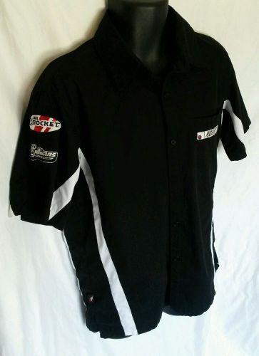 Joe rocket support crew staff work shirt black m medium motorcycle garage shop