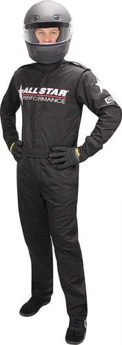 Allstar performance large black 1 piece double layer driving suit p/n 99851