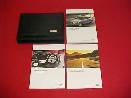 2015 audi a4 s4 a s 4 sedan owners manual service guide oem 15 + case navigation