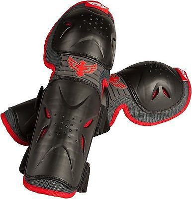 Flex ii youth shin/knee guards fly racing black 28-3069