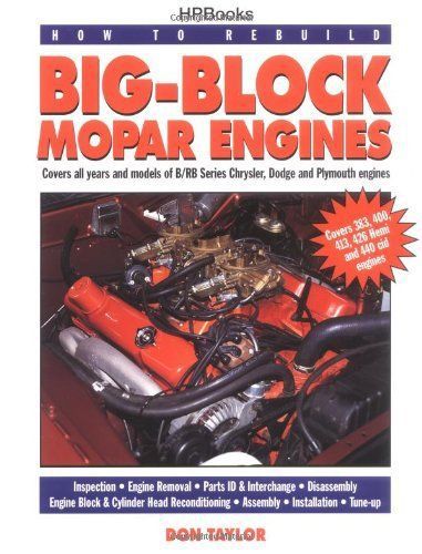 Hp trade hp1190 big-block mopar engines (how to rebuild)