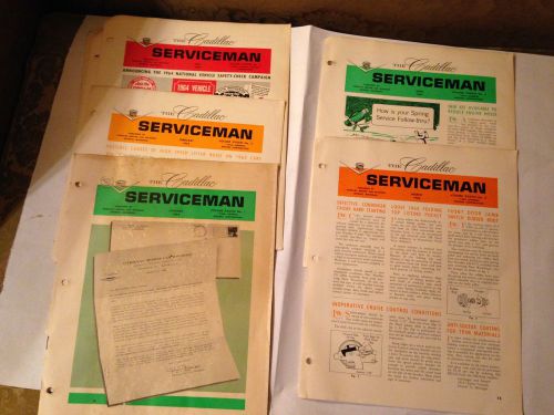 The cadillac serviceman manuals