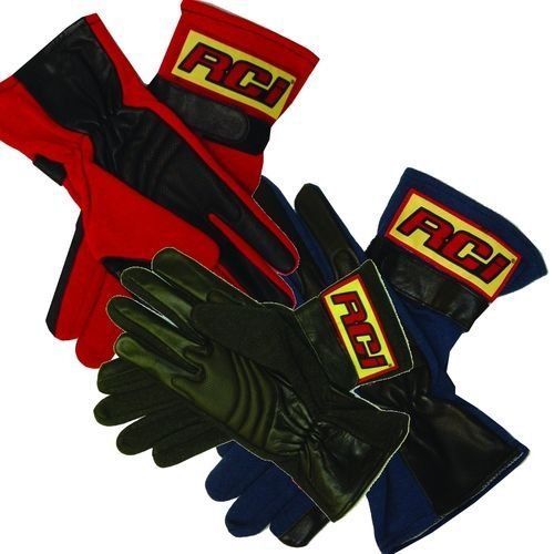 Xl red single layer race gloves