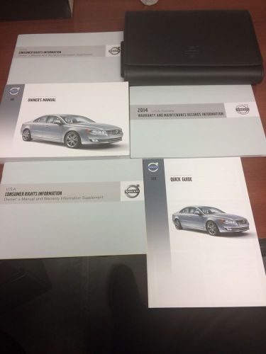 2014 volvo s80 owners manual