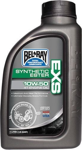 Bel-ray 1 liter exs full-synthetic ester 4t engine oil 10w-50 99160-b1lw