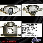 Centric parts 141.62050 front left rebuilt caliper with hardware