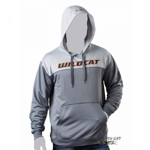 Arctic cat men&#039;s wildcat performance hoodie orange - gray - atv utv - 5258-83_