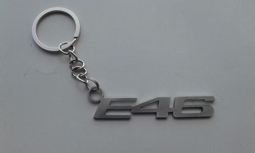 Bmw car keyring 1pcs keychain e46 key ring metal pending