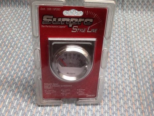 New sunpro 2&#034; voltmeter gauge cp8205