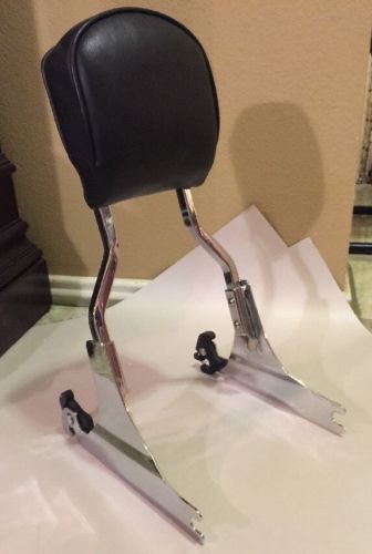 Quick detachable sissy bar backrest - harley davidson sportster &#039;04-up