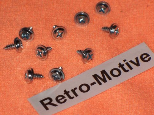 Buick glove box screws 1962 &amp; up skylark gran sport (10 pack) #112