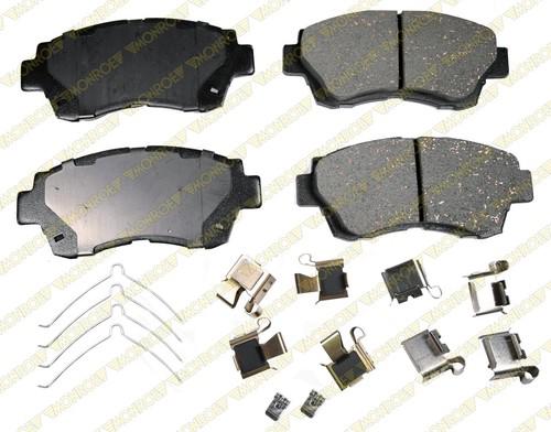 Monroe gx476 brake pad or shoe, front-monroe prosolution ceramic brake pad