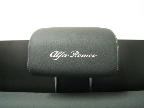 Headrest badge decal sticker *alfa romeo* 4-pcs