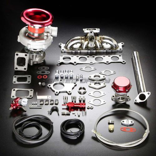 B5 b6 t04e stage ii turbo charger manifold upgrade kit boost for 97-06 a4/passat