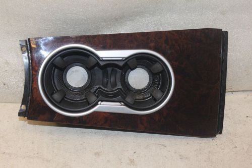 06 07 mercedes-benz ml500 lighted cup holder wood bezel a1646800714 oem