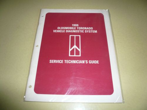 1986 oldsmobile toronado vehicle diagnostic system technician&#039;s guide