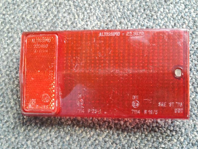 Fiat 124 spider tail lamp lens