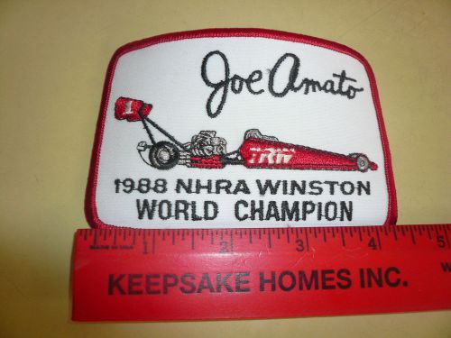 Joe amato 1988 nhra winston world champion - vintage