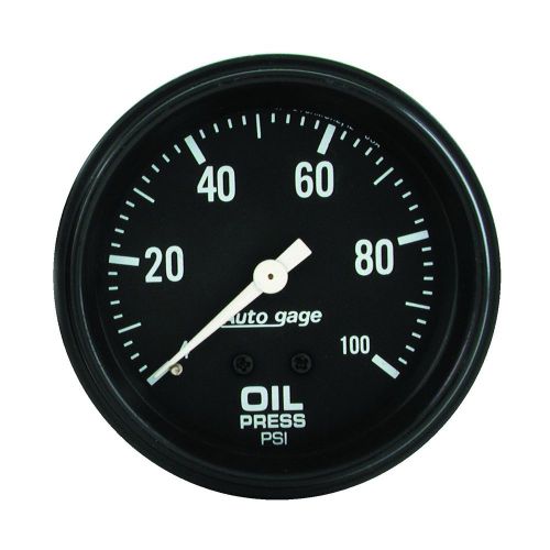 Auto meter 2312 autogage; oil pressure gauge